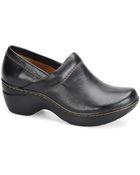 Söfft Shannie Leather Platform Clogs - Lyst
