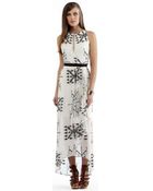Twelfth Street Cynthia Vincent Elastic Waist Maxi Dress - Lyst
