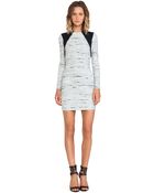 Cut25 By Yigal Azrouël Static Jacquard Knit Dress - Lyst
