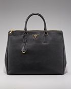 Prada Saffiano Lux Executive Tote - Lyst