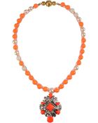 Shourouk Necklace - Lyst