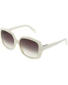 Jil Sander Square Acetate Sunglasses - Lyst