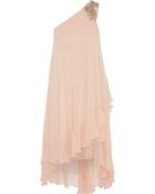 Notte By Marchesa Embellished Silk-Chiffon Midi Dress - Lyst