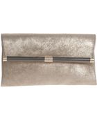 Diane von Furstenberg Enveloppe Clutch Foil - Lyst