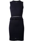 DSquared² Ribbed Dress - Lyst