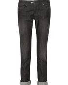 Etoile Isabel Marant Keefe Mid-Rise Skinny Jeans - Lyst