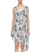 Haute Hippie Ditsy Leopardprint Wrap Dress - Lyst