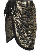 Isabel Marant Felmira Sequin-Embellished Skirt - Lyst