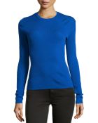 Michael Kors Ribbed Long-Sleeve Top - Lyst