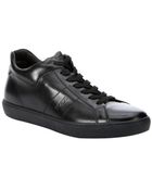 Tod's Black Leather 'Allacciato Fondo' Sneakers - Lyst