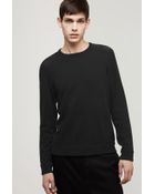 Rag & Bone Zeeland Shoulder Patch Crew - Lyst
