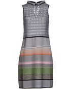 Missoni Short Dress - Lyst