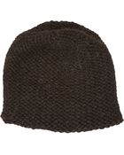 Anna Kula Knit Slouchy Hat - Lyst
