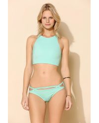 Lyst Urban Outfitters Out From Under Mix Match Racerback Bikini Top