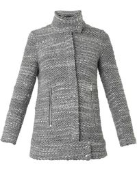 Iro Cydney Zip-Front Bouclé Jacket - Lyst