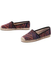 Sam Edelman Lynn Espadrilles - Orange Multi - Lyst