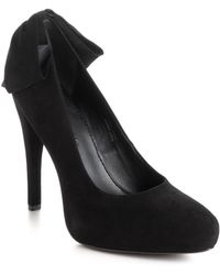 Vera Wang Lavender Jane Suede Platform Pumps - Lyst