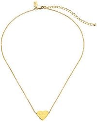 Kate Spade Dear Valentine Single And Taken Necklace - Lyst