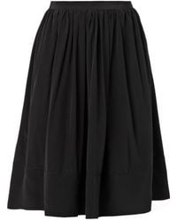 Elizabeth And James Avenue Knee-Length Silk Skirt - Lyst