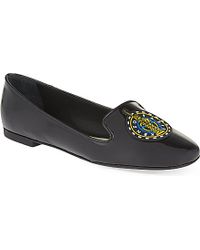 womens tuxedo loafers
