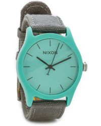 Nixon Mod Acetate Watch - Light Blue/Grey - Lyst