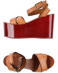 isabel marant tan sandals