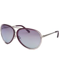 Calvin Klein Women'S Aviator Plum Sunglasses - Lyst