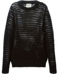 Forte Forte Open Knit Sweater - Lyst