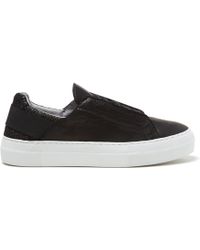 Helmut Lang Washed Scale Low Top Sneaker - Lyst