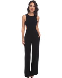 BCBGMAXAZRIA Rossana Cutout Back Jumpsuit - Lyst