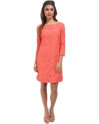 Vince Camuto 3/4 Sleeve Shirt W/ Shirt Tail Hem - Lyst