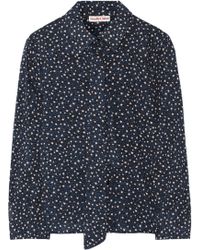 See By Chloé Printed Cotton Top - Lyst