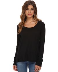 Splendid Very Light Jersey Long Sleeve - Lyst