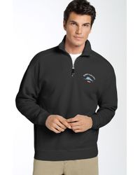 Tommy Bahama New Aruba Half Zip Sweatshirt in Blue for Men (great sea) | Lyst