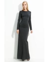 St. John Evening Milano Knit Dress - Lyst