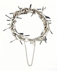 Zelia Horsley Jewellery Spiked Unisex Bracelet - Lyst
