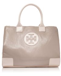 tory burch ella mini patent tote