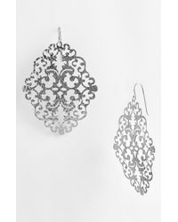 Argento Vivo Bauble Bar Drop Earrings - Lyst