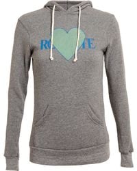 Rodarte 3D Heart Motif Hooded Sweatshirt - Lyst