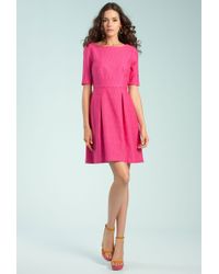 turk trina dress lyst sloan pink