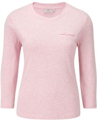 Cc Pocket Detail Crew Neck Basic - Lyst