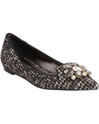 dolce and gabbana lace flats