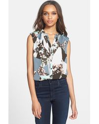 Trouvé Button Placket Top - Lyst