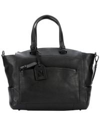 Reed Krakoff Black Leather Large Convertible Tote Bag - Lyst