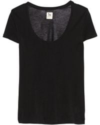 La't By L'agence Tencel T-Shirt - Lyst