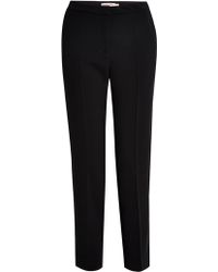 See By Chloé Black Embelished Tuxedo Trousers - Lyst