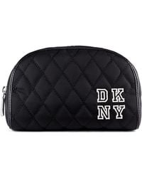 DKNY Collegiate Embroidery Cosmetic Case - Lyst