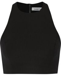 Elizabeth And James Upton Cropped Stretch-Jersey Bra Top - Lyst
