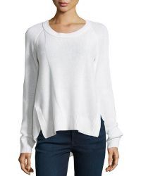 Diane von Furstenberg Combo-Knit Cashmere Sweater - Lyst