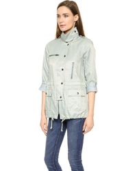 Joie Barker Parka - Silverfox - Lyst